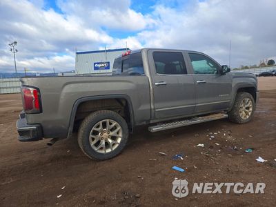 Trzecie zdjęcie samochodu z tyłu: 2017 GMC SIERRA K1500 SLT VIN:3GTU2NEC0HG320390 - miniatura