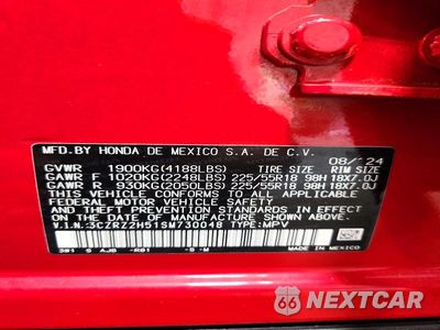 Zdjęcie 12 z 12 samochodu: 2025 HONDA HR-V VIN:3CZRZ2H51SM730048 - miniatura