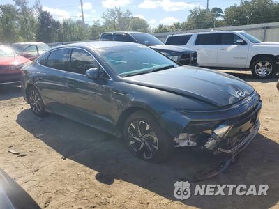 Czwarte zdjęcie samochodu z boku: 2025 HYUNDAI SONATA SEL VIN:KMHL64JA3SA502147 - miniatura