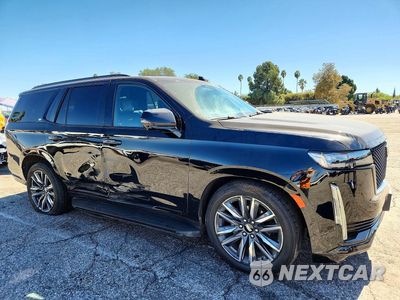 Czwarte zdjęcie samochodu z boku: 2021 CADILLAC ESCALADE SPORT VIN:1GYS4FKL1MR483291 - miniatura