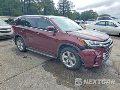 Czwarte zdjęcie samochodu z boku: 2019 TOYOTA HIGHLANDER LIMITED VIN:5TDDZRFH3KS971504 - miniatura