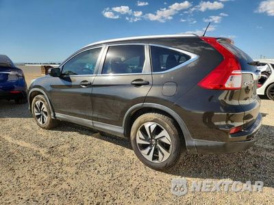 Drugie zdjęcie samochodu z przodu: 2015 HONDA CR-V TOURING VIN:5J6RM3H98FL017906 - miniatura
