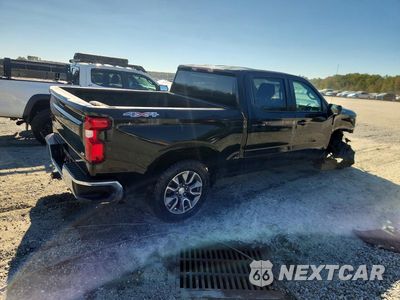Trzecie zdjęcie samochodu z tyłu: 2022 CHEVROLET SILVERADO LTD K1500 LT-L VIN:3GCPYJEKXNG158274 - miniatura