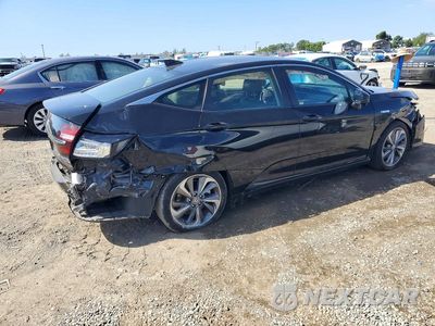 Trzecie zdjęcie samochodu z tyłu: 2018 HONDA CLARITY TOURING VIN:JHMZC5F39JC024051 - miniatura