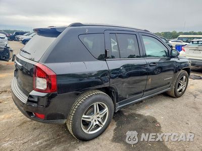 Trzecie zdjęcie samochodu z tyłu: 2014 JEEP COMPASS SPORT VIN:1C4NJCBAXED620588 - miniatura