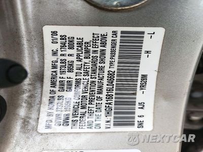 Zdjęcie 12 z 12 samochodu: 2006 HONDA CIVIC EX VIN:1HGFA16816L046682 - miniatura