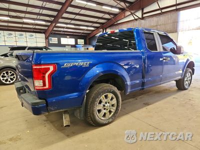 Trzecie zdjęcie samochodu z tyłu: 2017 FORD F150 SUPER CAB VIN:1FTEX1EP6HFA39505 - miniatura