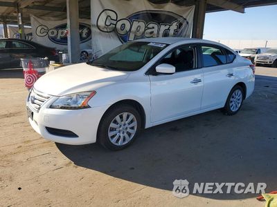2014 NISSAN SENTRA S 3N1AB7AP3EL643636 - główne zdjęcie licytacji z USA - miniatura