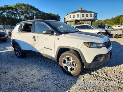 Czwarte zdjęcie samochodu z boku: 2022 JEEP COMPASS TRAILHAWK VIN:3C4NJDDB4NT149155 - miniatura