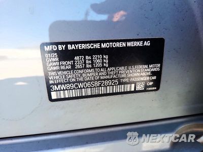 Zdjęcie 12 z 12 samochodu: 2025 BMW 330XI VIN:3MW89CW06S8F28925 - miniatura