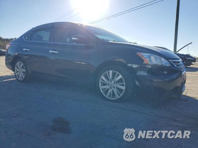 Czwarte zdjęcie samochodu z boku: 2015 NISSAN SENTRA SL VIN:3N1AB7AP8FY234214 - miniatura