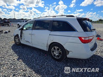 Drugie zdjęcie samochodu z przodu: 2013 HONDA ODYSSEY EXL VIN:5FNRL5H65DB089043 - miniatura