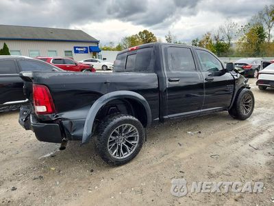Trzecie zdjęcie samochodu z tyłu: 2020 RAM 1500 CLASSIC WARLOCK VIN:1C6RR6LGXLS156314 - miniatura