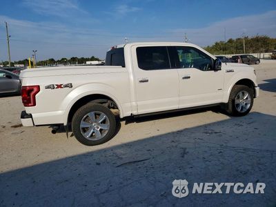 Trzecie zdjęcie samochodu z tyłu: 2016 FORD F150 SUPERCREW VIN:1FTEW1EG6GFB95822 - miniatura