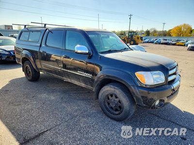 Czwarte zdjęcie samochodu z boku: 2005 TOYOTA TUNDRA DOUBLE CAB SR5 VIN:5TBDT44105S469699 - miniatura