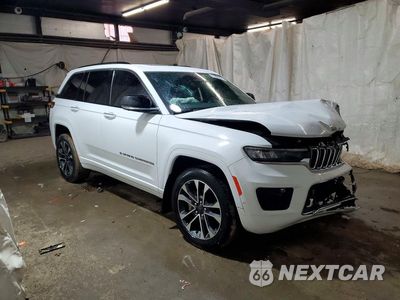 Czwarte zdjęcie samochodu z boku: 2022 JEEP GRAND CHEROKEE OVERLAND VIN:1C4RJHDG2N8563585 - miniatura