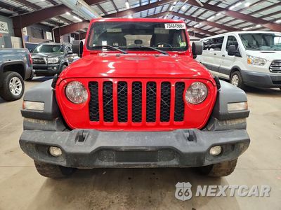 Piąte zdjęcie samochodu w środku: 2020 JEEP GLADIATOR SPORT VIN:1C6HJTAG2LL187751 - miniatura