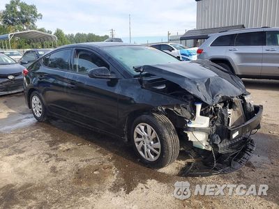 Czwarte zdjęcie samochodu z boku: 2018 HYUNDAI ELANTRA SE VIN:5NPD74LF0JH370308 - miniatura