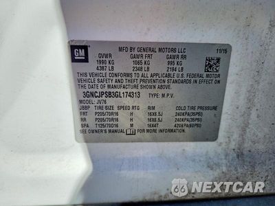 Zdjęcie 13 z 13 samochodu: 2016 CHEVROLET TRAX 1LT VIN:3GNCJPSB3GL174313 - miniatura