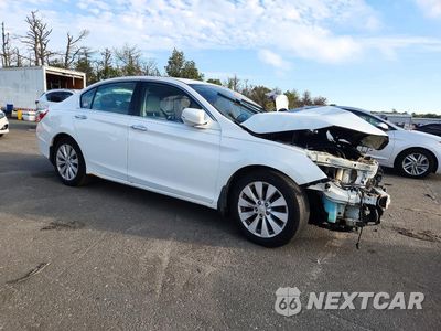 Czwarte zdjęcie samochodu z boku: 2015 HONDA ACCORD EXL VIN:1HGCR3F8XFA011240 - miniatura