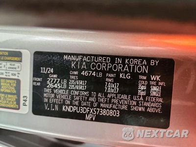 Zdjęcie 13 z 13 samochodu: 2025 KIA SPORTAGE LX VIN:KNDPU3DFXS7380803 - miniatura