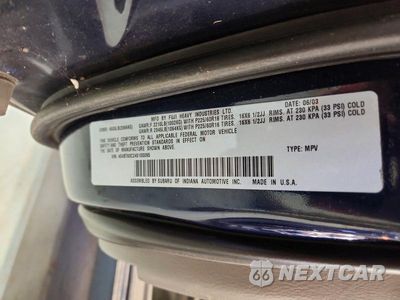 Zdjęcie 12 z 12 samochodu: 2004 SUBARU BAJA TURBO VIN:4S4BT63C245100095 - miniatura