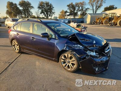 Czwarte zdjęcie samochodu z boku: 2016 SUBARU IMPREZA SPORT PREMIUM VIN:JF1GPAP63GH350217 - miniatura