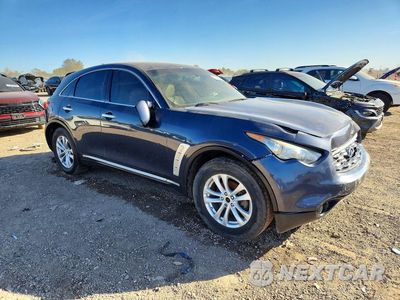 Czwarte zdjęcie samochodu z boku: 2011 INFINITI FX35 BASE VIN:JN8AS1MW6BM141335 - miniatura
