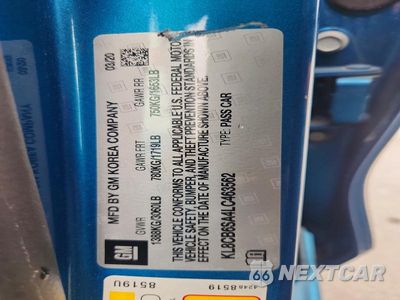 Zdjęcie 12 z 12 samochodu: 2020 CHEVROLET SPARK LS VIN:KL8CB6SA4LC463562 - miniatura