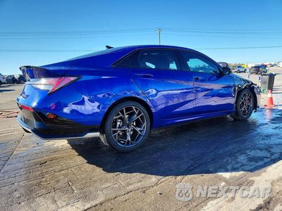 Trzecie zdjęcie samochodu z tyłu: 2025 HYUNDAI ELANTRA N LINE VIN:KMHLR4DFXSU058813 - miniatura