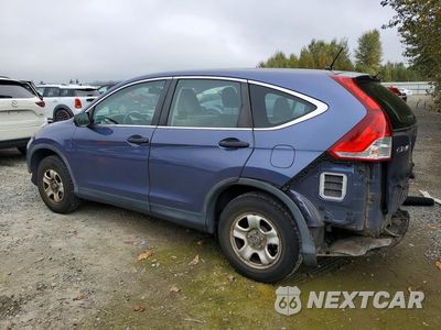 Drugie zdjęcie samochodu z przodu: 2013 HONDA CR-V LX VIN:2HKRM4H31DH614405 - miniatura