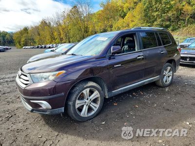 2011 TOYOTA HIGHLANDER LIMITED 5TDDK3EHXBS050982 - główne zdjęcie licytacji z USA - miniatura