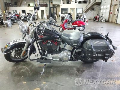 Trzecie zdjęcie samochodu z tyłu: 2001 HARLEY-DAVIDSON FLSTCI VIN:1HD1BWB111Y080725 - miniatura