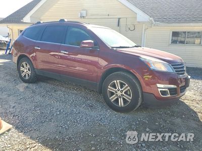 Czwarte zdjęcie samochodu z boku: 2016 CHEVROLET TRAVERSE LT VIN:1GNKVHKD8GJ245777 - miniatura