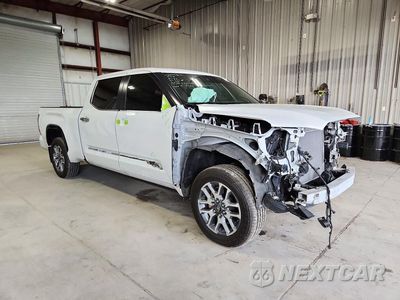Czwarte zdjęcie samochodu z boku: 2025 TOYOTA TUNDRA 1794 EDITION VIN:5TFMA5EC9SX039307 - miniatura