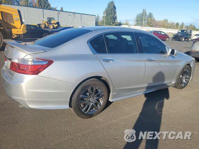 Trzecie zdjęcie samochodu z tyłu: 2014 HONDA ACCORD TOURING VIN:1HGCR3F94EA015906 - miniatura