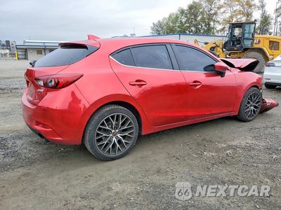 Trzecie zdjęcie samochodu z tyłu: 2017 MAZDA 3 GRAND TOURING VIN:3MZBN1M35HM130849 - miniatura