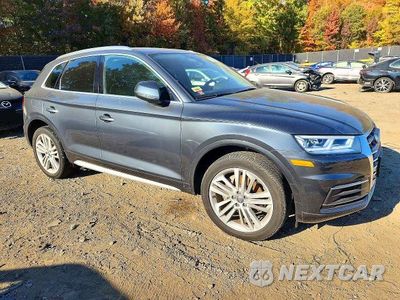 Czwarte zdjęcie samochodu z boku: 2019 AUDI Q5 PREMIUM PLUS VIN:WA1BNAFY2K2040675 - miniatura