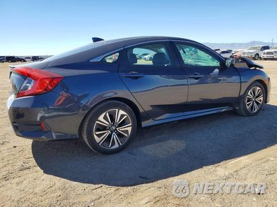 Trzecie zdjęcie samochodu z tyłu: 2017 HONDA CIVIC EXL VIN:2HGFC1F76HH642646 - miniatura