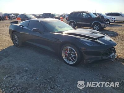 Czwarte zdjęcie samochodu z boku: 2014 CHEVROLET CORVETTE STINGRAY Z51 2LT VIN:1G1YJ2D76E5102618 - miniatura