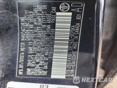 Zdjęcie 12 z 12 samochodu: 2011 TOYOTA COROLLA BASE VIN:2T1BU4EEXBC581508 - miniatura