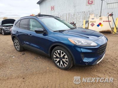 Czwarte zdjęcie samochodu z boku: 2020 FORD ESCAPE SE SPORT VIN:1FMCU0BZ4LUB93047 - miniatura