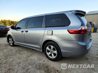 Drugie zdjęcie samochodu z przodu: 2018 TOYOTA SIENNA L VIN:5TDZZ3DC2JS921718 - miniatura