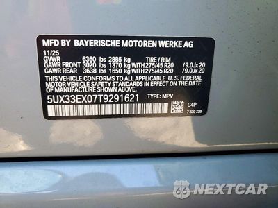 Zdjęcie 14 z 14 samochodu: 2026 BMW X6 XDRIVE40I VIN:5UX33EX07T9291621 - miniatura