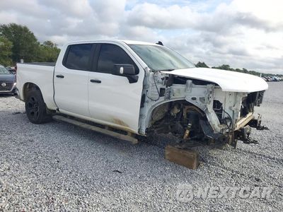 Czwarte zdjęcie samochodu z boku: 2024 CHEVROLET SILVERADO K1500 PPV VIN:3GCUD4ED8RG390864 - miniatura
