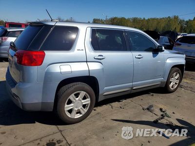 Trzecie zdjęcie samochodu z tyłu: 2015 GMC TERRAIN SLE VIN:2GKALMEK1F6224783 - miniatura