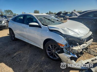 Czwarte zdjęcie samochodu z boku: 2019 HONDA CIVIC EXL VIN:19XFC1F76KE004737 - miniatura