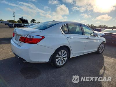 Trzecie zdjęcie samochodu z tyłu: 2015 HONDA ACCORD EXL VIN:1HGCR3F8XFA011240 - miniatura