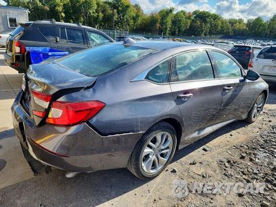 Trzecie zdjęcie samochodu z tyłu: 2019 HONDA ACCORD LX VIN:1HGCV1F12KA087905 - miniatura