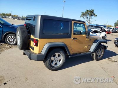 Trzecie zdjęcie samochodu z tyłu: 2014 JEEP WRANGLER SPORT VIN:1C4AJWAG1EL155713 - miniatura